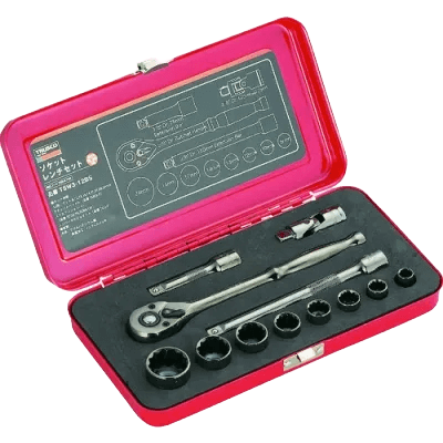 手作業工具 ソケットレンチセット 差込角9.5mm 12S TSW3-12BS-宇都宮機工株式会社