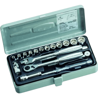 手作業工具 ソケットレンチセット 19pcs 1800M-宇都宮機工株式会社
