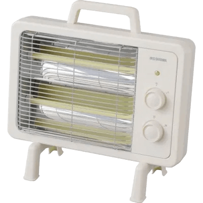 スイッチで5秒で暖かく 遠赤外線電気ストーブ IEHD-800-宇都宮機工株式会社