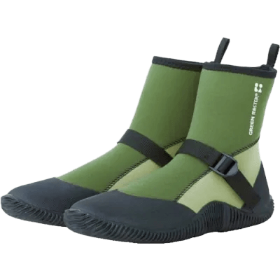 安全保護具 おしゃれで履きやすい 伸縮性のあるショート長靴 グリーンマスターライト No.2622-宇都宮機工株式会社