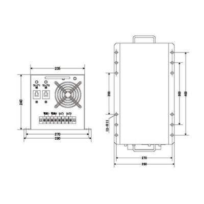 安定器 4kWx2灯 FML-4040NC-冨士電球工業株式会社