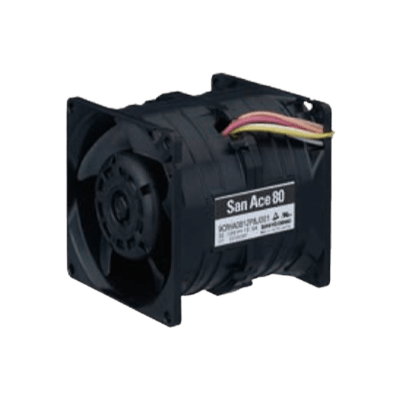 二重反転ファン 80×80mm厚 PWM コントロール・パルスセンサ付 San Ace 80 9CRHAタイプ-共栄通信工業株式会社