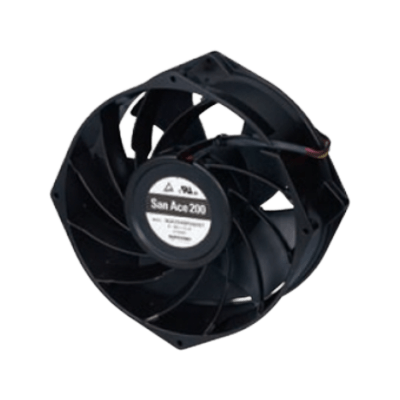DCファン Φ200×70mm厚 PWM コントロール・パルスセンサ付 San Ace 200 9GAタイプ 9GA2048P0G001-共栄通信工業株式会社