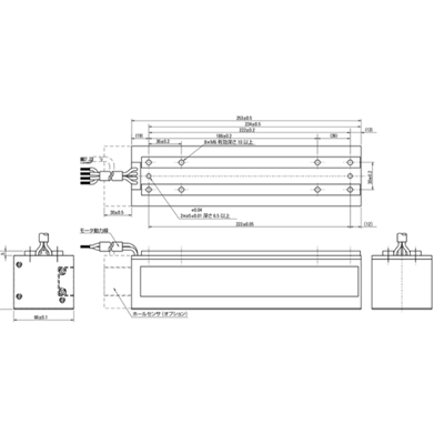 ACサーボシステム SANMOTION G リニアサーボモータ ツインタイプ[コア付]-共栄通信工業株式会社