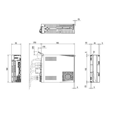 ACサーボシステム SANMOTION G サーボアンプ EtherCAT 2軸一体-共栄通信工業株式会社