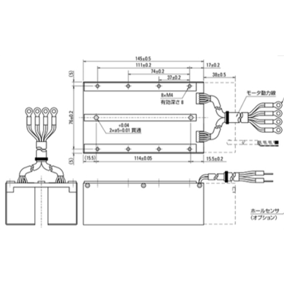 ACサーボシステム SANMOTION R 100/200 V リニアサーボモータ センターマグネットタイプ[コア付]-共栄通信工業株式会社