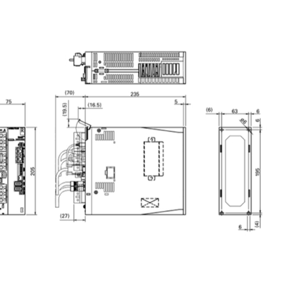ACサーボシステム SANMOTION R 400V サーボアンプ 3E Model EtherCAT-共栄通信工業株式会社