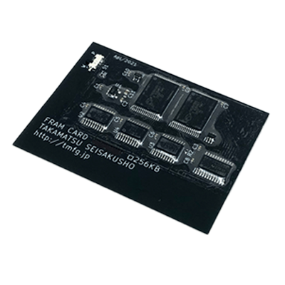 ポケコン関連 PC-E500/PC-E650シリーズ用256KB FRAMカード-有限会社高松製作所