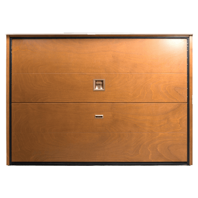 ガレージドア Model OVERLAP3 1台用 (Lタイプ) SLP327X228-3-株式会社アドヴァングループ