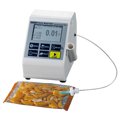 残存酸素計 パックマスター® RO-105S-シール栄登株式会社