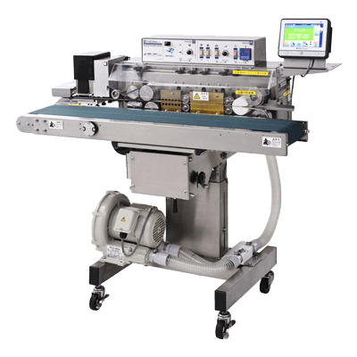 サーマルプリンタ搭載ロータリーヒートシール機 THERMAL＋シリーズ ESP190×15-シール栄登株式会社