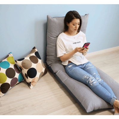 ヒッコリーデニム長座布団-北新有限会社