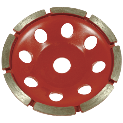 ディスクグラインダー用研磨材 ダイヤモンドシリーズ ドライカップ シングル-柳瀬株式会社