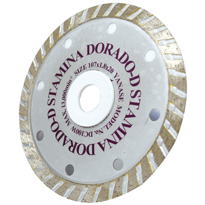 ディスクグラインダー用研磨材 ダイヤモンドシリーズ ドラドDスタミナ-柳瀬株式会社