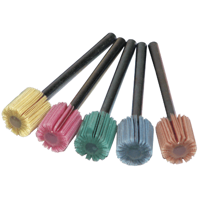 ストレートグラインダー用 (軸付) 研磨材 研磨布紙/不織布 ナノフラップ-柳瀬株式会社