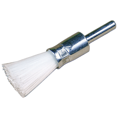 ストレートグラインダー用 (軸付) 研磨材 6mm軸ブラシ ユニロン 軸付エンドブラシ-柳瀬株式会社