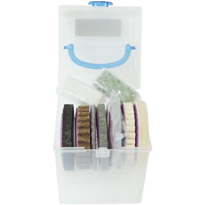 ディスクグラインダー用研磨材 SG (セービング) シリーズ SG金属研磨Dキット-柳瀬株式会社