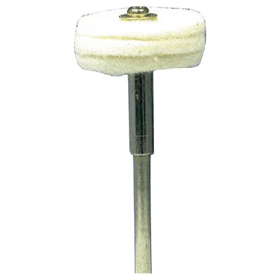 ストレートグラインダー用 (軸付) 研磨材 ミニチュアブラシ 小径バフ モスリンバフ-柳瀬株式会社