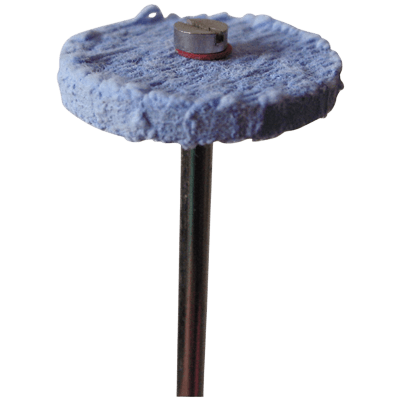 ストレートグラインダー用 (軸付) 研磨材 ミニチュアブラシ 小径バフ 綿バフ含浸タイプ-柳瀬株式会社