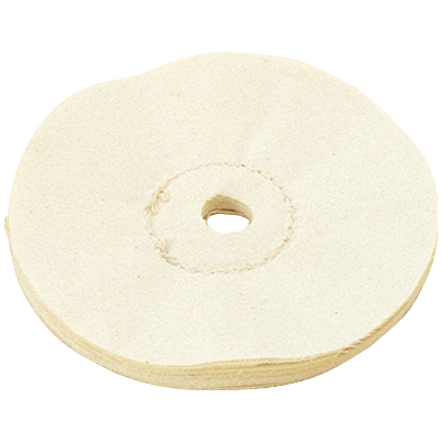 各種機械用研磨材 両頭グラインダー用 キャラコ仕上げバフ-柳瀬株式会社