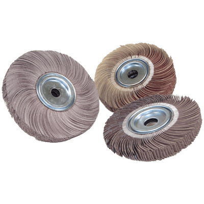 各種機械用研磨材 両頭グラインダー用 スリットホイール-柳瀬株式会社