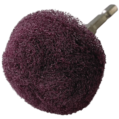 DIY・ホビー 軸付研磨材 6.35mm軸 インパクト用ベタディスク 曲面用-柳瀬株式会社