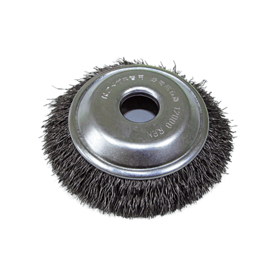 ディスクグラインダー用研磨材 カップブラシシリーズ エアー用鋼線ベベルブラシ-柳瀬株式会社