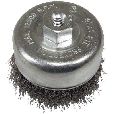 ディスクグラインダー用研磨材 カップブラシシリーズ ステンレスED-柳瀬株式会社