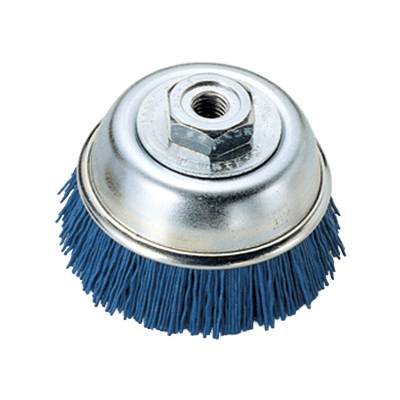 ディスクグラインダー用研磨材 カップブラシシリーズ ユニロングリットカップブラシ-柳瀬株式会社