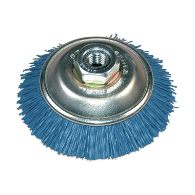 ディスクグラインダー用研磨材 カップブラシシリーズ ユニロングリットベベルブラシ-柳瀬株式会社