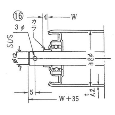 ステンレスローラー SUH型-株式会社ウスヰ産業