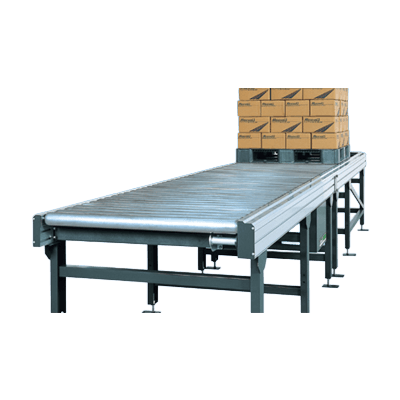 コンベア パレットフローシリーズ パレットチェーンライブローラフロー-株式会社メイキコウ