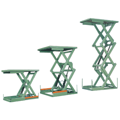 高剛性シザーリフト パワーアームシリーズ-株式会社メイキコウ