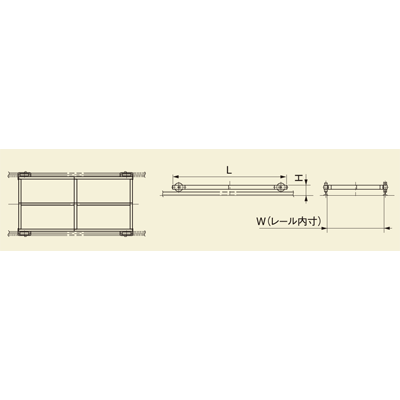 グラビティコンベヤシリーズ TR型トラバーサ (手動式)-株式会社メイキコウ