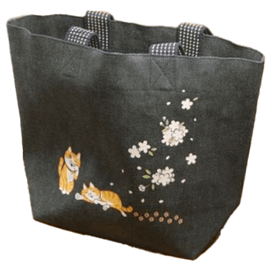 副資材 さんじゅーろー デニムミニトートバッグ-株式会社松本