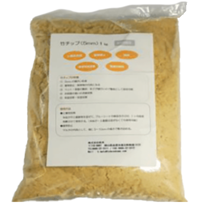 国産竹 雑草抑制剤 竹チップ 5mm-株式会社松本