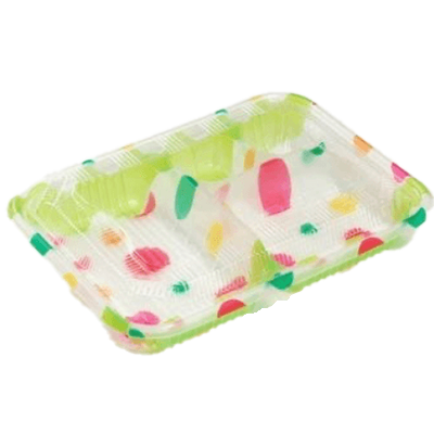 食品容器 (プラスチック製) パプリカ 透明フタ付-株式会社松本