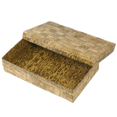 食品容器 ハイブリッド容器 竹皮編 (編みタイプ)-株式会社松本