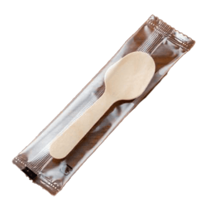 お弁当備品 ウッドデザートスプーン-株式会社松本