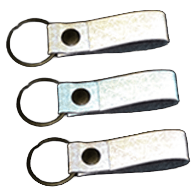 反射材 キーホルダータイプ Leather Styleシリーズ Antisque Reflector ショート-株式会社MTセキュリティジャパン