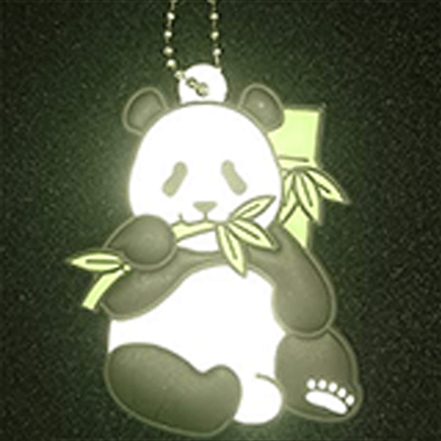 反射材 反射キーホルダー 野生動物保護シリーズ-株式会社MTセキュリティジャパン