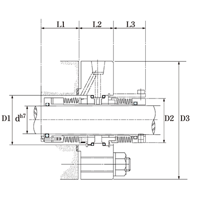 メカニカルシール HXCD·HCRS-ハンソンテック