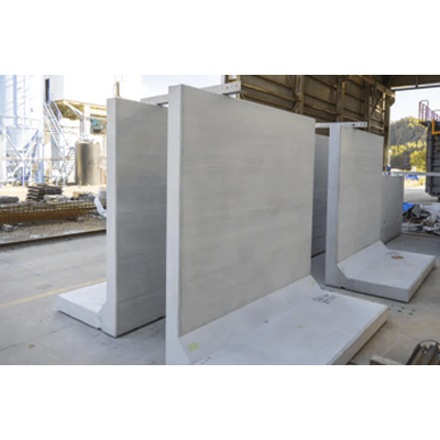 耐震振動実験済みの頑丈で安心な防災コンクリート塀 堀のねっこ L型-株式会社コンクレタス