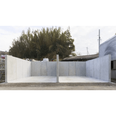 ストックヤード用逆T型擁壁 ヤードン 高さ1,500mm-株式会社コンクレタス