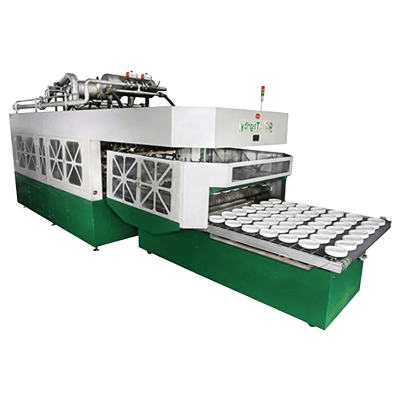使い捨てサトウキビバガスランチボックス食器パルプ成形機全自動生産ライン LD-12-1850-GeoTegrityInternational