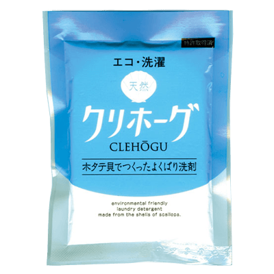 合成界面活性剤「0」でアレルギー体質の方や赤ちゃんにも安心 ホタテ貝を使った天然洗濯用洗剤 クリホーグ-有限会社北栄