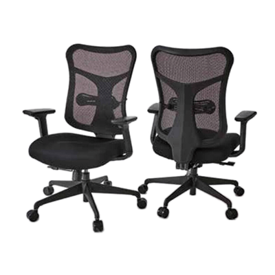 オフィスチェア メッシュ CPC / Office Chair 肘付 CPC-153 BK-井上金庫販売株式会社