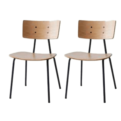 ミーティングチェア SNFW / Meeting Chair SNFW-62 クッション無-井上金庫販売株式会社