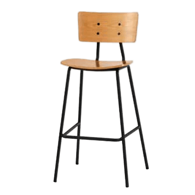 ミーティングチェア ハイスツール SNFH / High Stool クッション無 SNFH-72-井上金庫販売株式会社