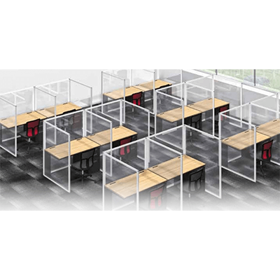 ローパーティション UK-AL series アクリルパーティション-井上金庫販売株式会社